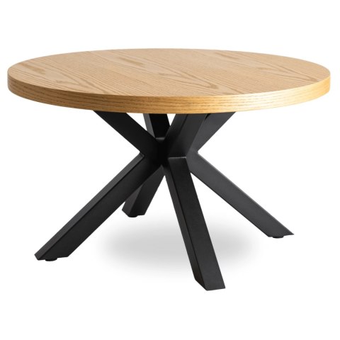 Stolik LINCOLN Dąb Złoty/Czarny