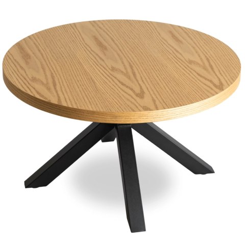 Stolik LINCOLN Dąb Złoty/Czarny