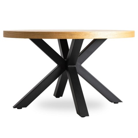 Stolik LINCOLN Dąb Złoty/Czarny