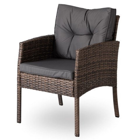 Zestaw Mebli Ogrodowych ATLANTA Brązowy