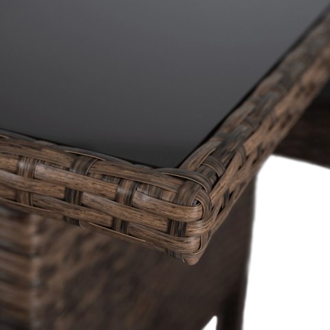 Zestaw Mebli Ogrodowych ATLANTA Brązowy