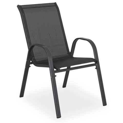 Zestaw Mebli Ogrodowych NEBRASKA Czarny