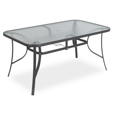 Zestaw Mebli Ogrodowych NEBRASKA Czarny