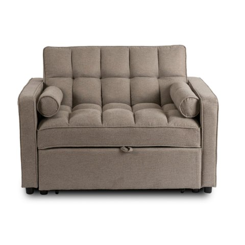 Fotel Rozkładany CORRA do Spania Ciemnobeżowy