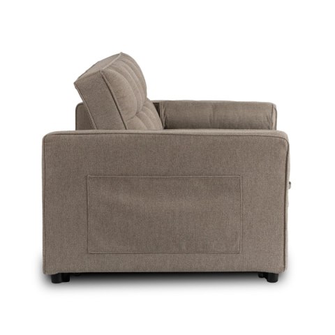 Fotel Rozkładany CORRA do Spania Ciemnobeżowy