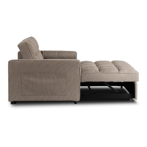 Fotel Rozkładany CORRA do Spania Ciemnobeżowy