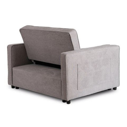 Fotel Rozkładany CORRA do Spania Szary