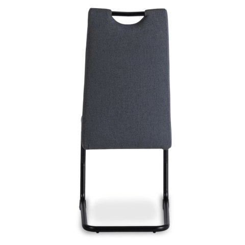 Krzesło LOPEZ Ciemnoszare/Czarne