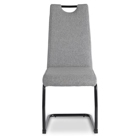Krzesło LOPEZ Szare/Czarne