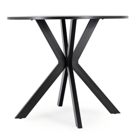 Stół LAUREN 80 cm Czarny