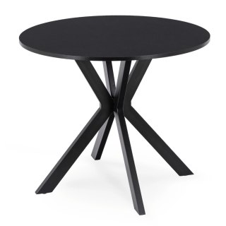 Stół LAUREN 90 cm Czarny