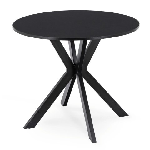 Stół LAUREN 90 cm Czarny