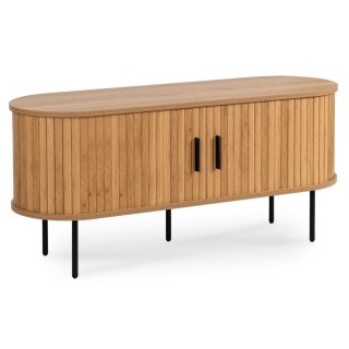 Szafka RTV TRISH 120 cm Dwudrzwiowa Dąb