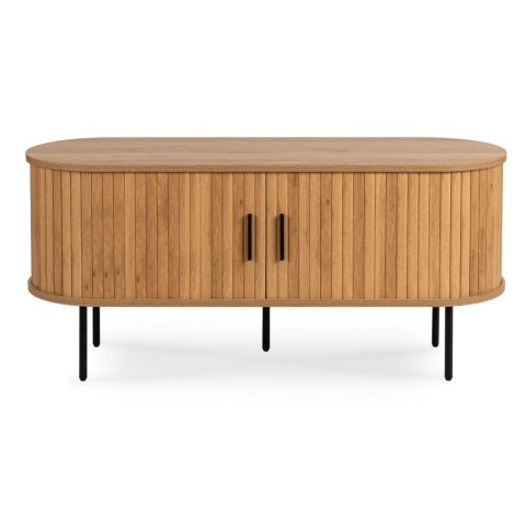 Szafka RTV TRISH 120 cm Dwudrzwiowa Dąb