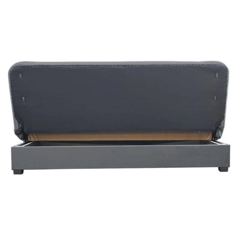 Zestaw 2x Wersalka Rozkładana PIANO Szara Welurowa