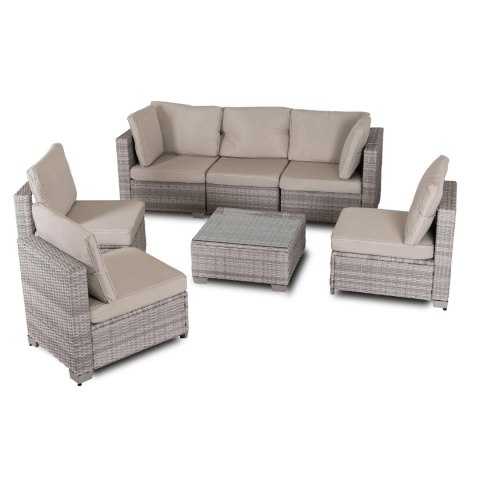 Zestaw Mebli Ogrodowych COLUMBUS Beżowy