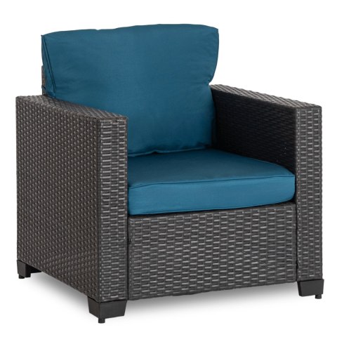 Zestaw Mebli Ogrodowych OLYMPIA Szary/Granatowy