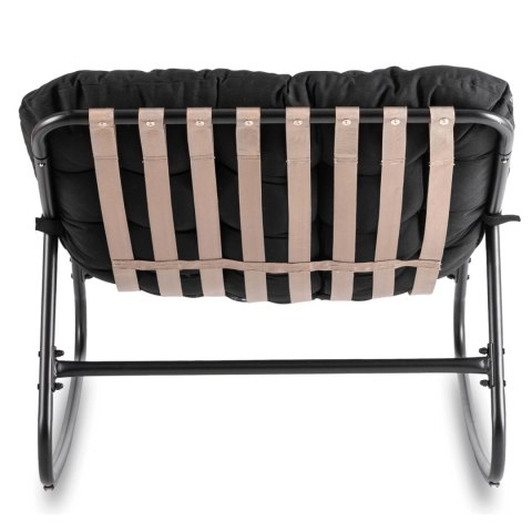 Fotel Bujany AURORA Czarny