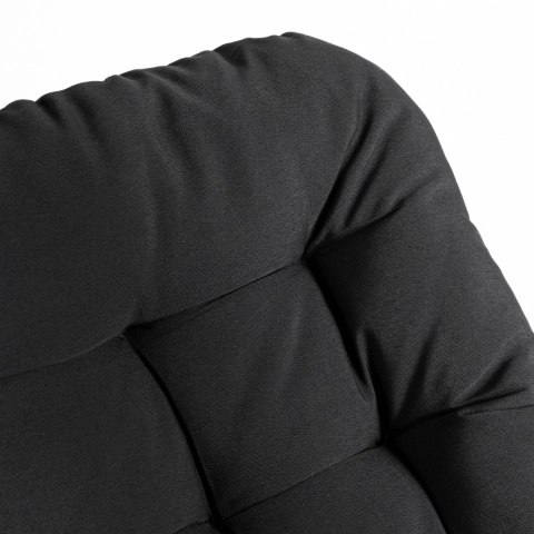 Fotel Bujany AURORA Czarny
