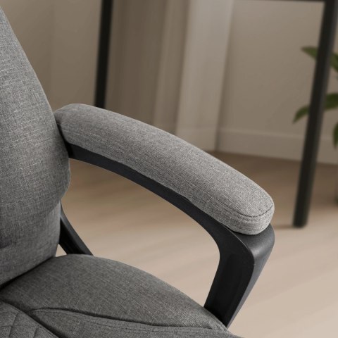 Fotel Biurowy PHONIX Obrotowy Szary Nowoczesny