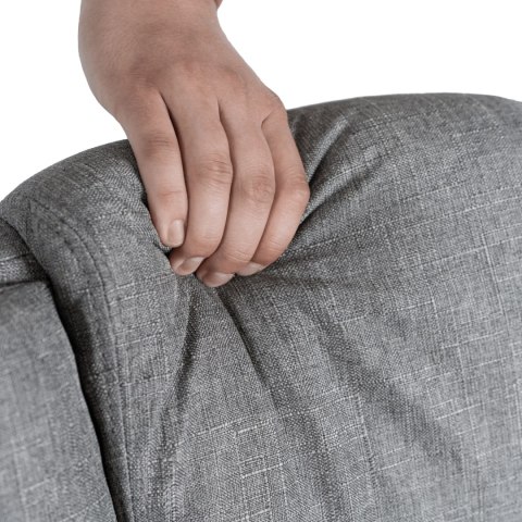 Fotel Biurowy PHONIX Obrotowy Szary Nowoczesny