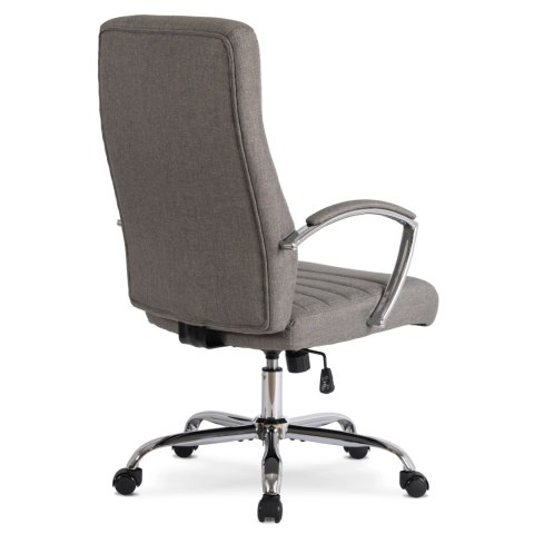 Fotel Biurowy Obrotowy RENES Szary Nowoczesny