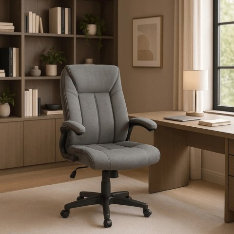 Fotel Obrotowy ZURICH Szary