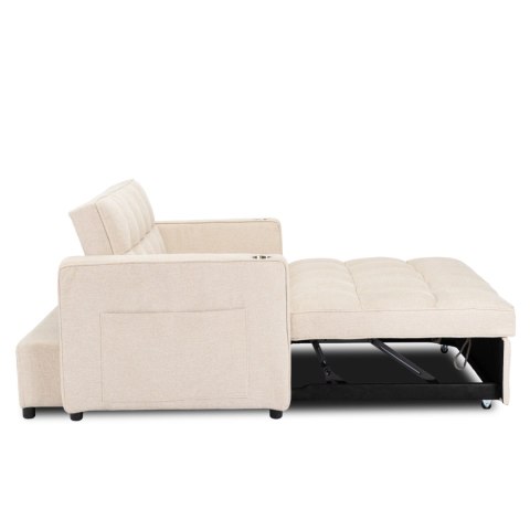 Fotel Rozkładany ASTER do Spania Beżowy