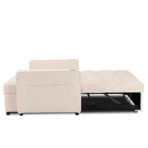 Fotel Rozkładany ASTER do Spania Beżowy