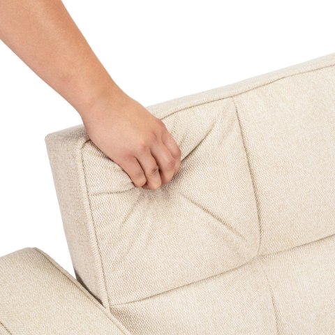 Fotel Rozkładany ASTER do Spania Beżowy