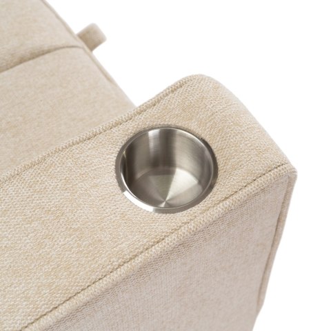 Fotel Rozkładany ASTER do Spania Beżowy