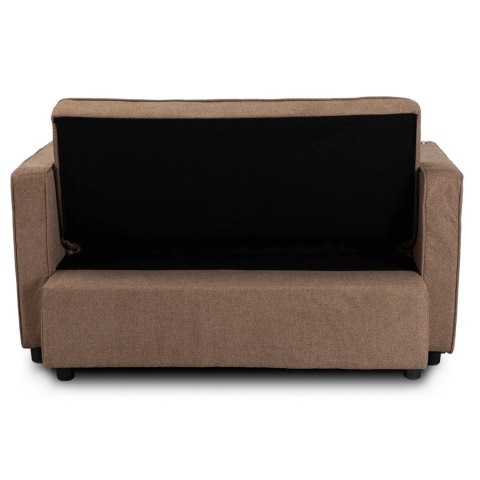 Fotel Rozkładany ASTER do Spania Brązowy