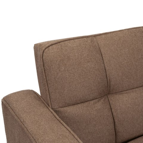 Fotel Rozkładany ASTER do Spania Brązowy