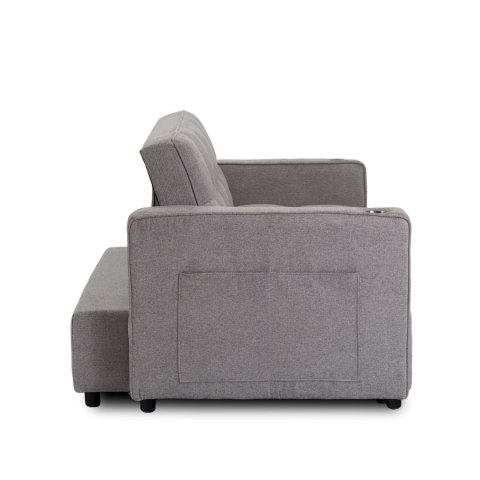 Fotel Rozkładany ASTER do Spania Szary