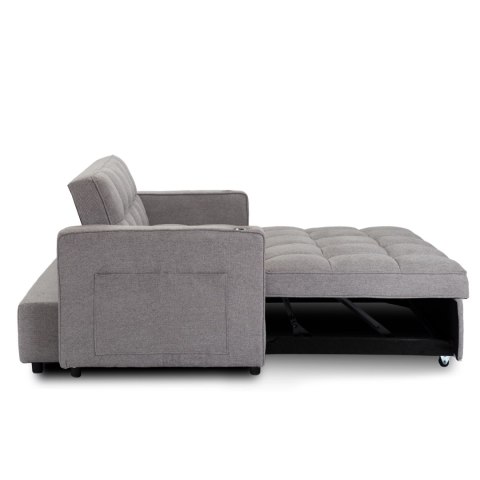 Fotel Rozkładany ASTER do Spania Szary