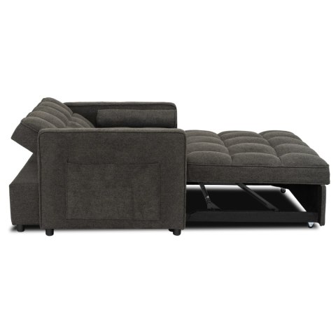 Fotel Rozkładany CORRA do Spania Czarny