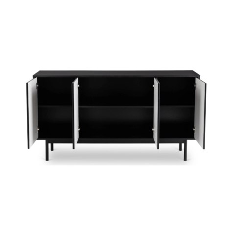 Komoda MARLEN 155 cm Czarna