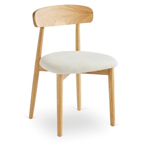 Krzesło ALVIN Dąb/Beż