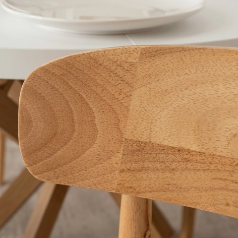 Krzesło ALVIN Dąb/Beż