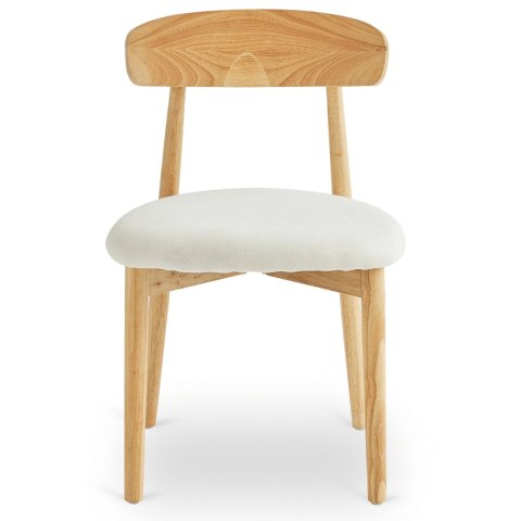 Krzesło ALVIN Dąb/Beż