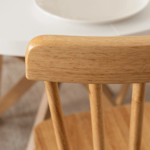 Krzesło Drewniane GARTON Dąb Złoty