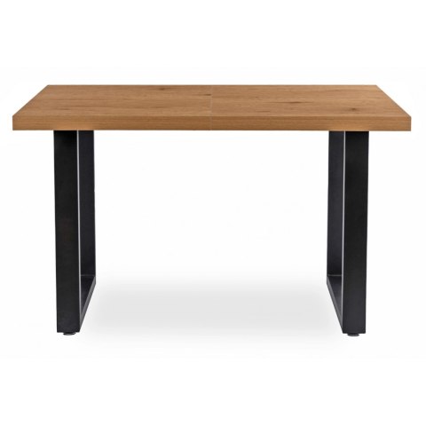 Stół TOMAS Rozkładany 130-230 cm Dąb Złoty/Czarny