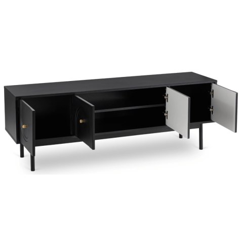 Szafka RTV MARLEN 155 cm Czarna