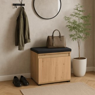 Szafka na buty VENORNA 60 cm Dąb Artisan/Grafit