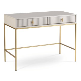 Toaletka MARCOS Kaszmir/Złoty Ryflowana