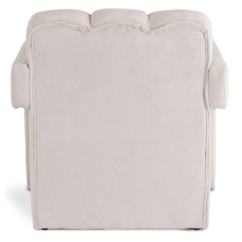 Fotel Wypoczynkowy do Salonu BENDER Kremowy Nowoczesny