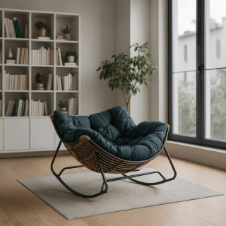 Fotel Bujany ELTON Zielony