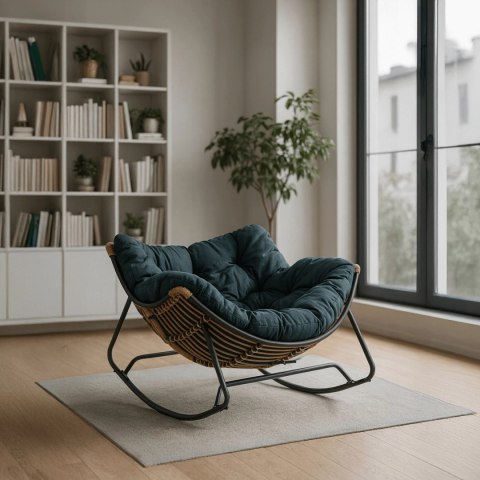 Fotel Bujany ELTON Zielony