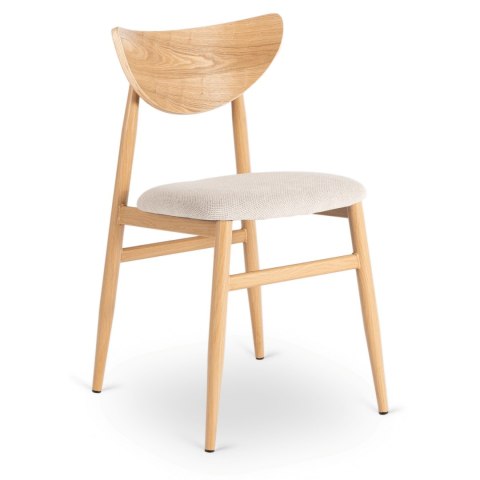Krzesło BRAGA Dąb/Beż