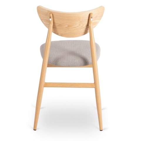 Krzesło BRAGA Dąb/Szary